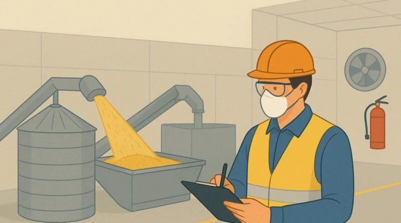 Безпека праці під час зберігання урожаю