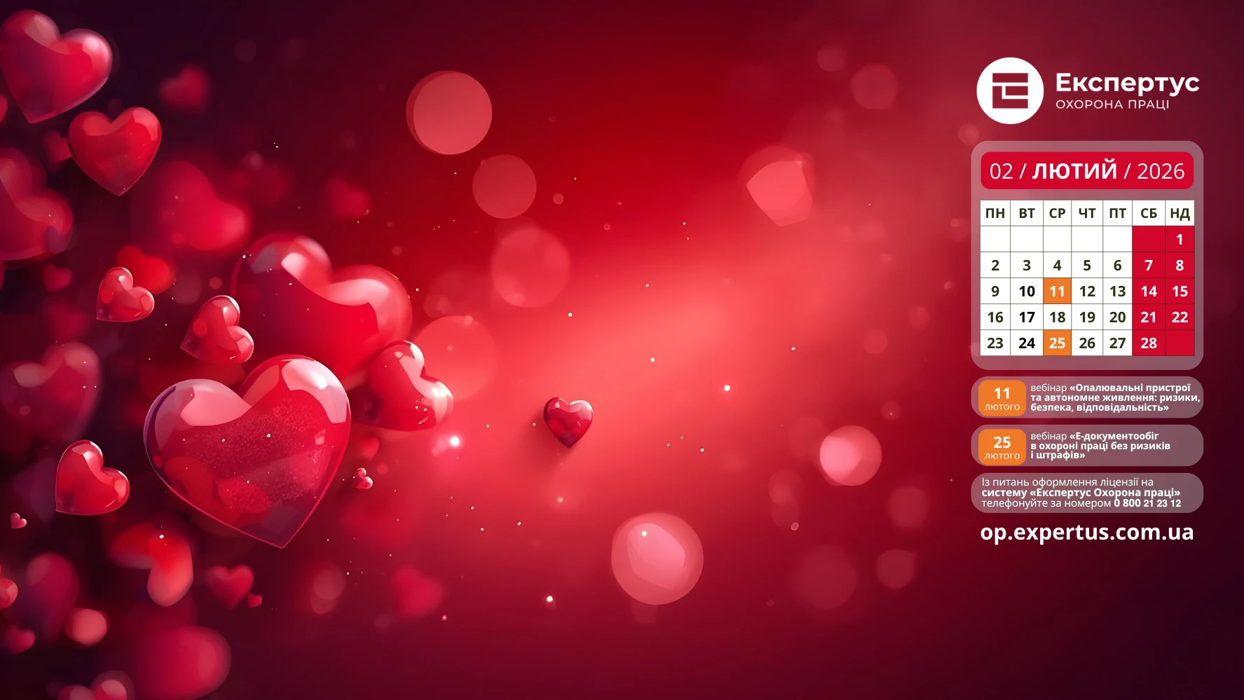 Лютневі заставки на робочий стіл