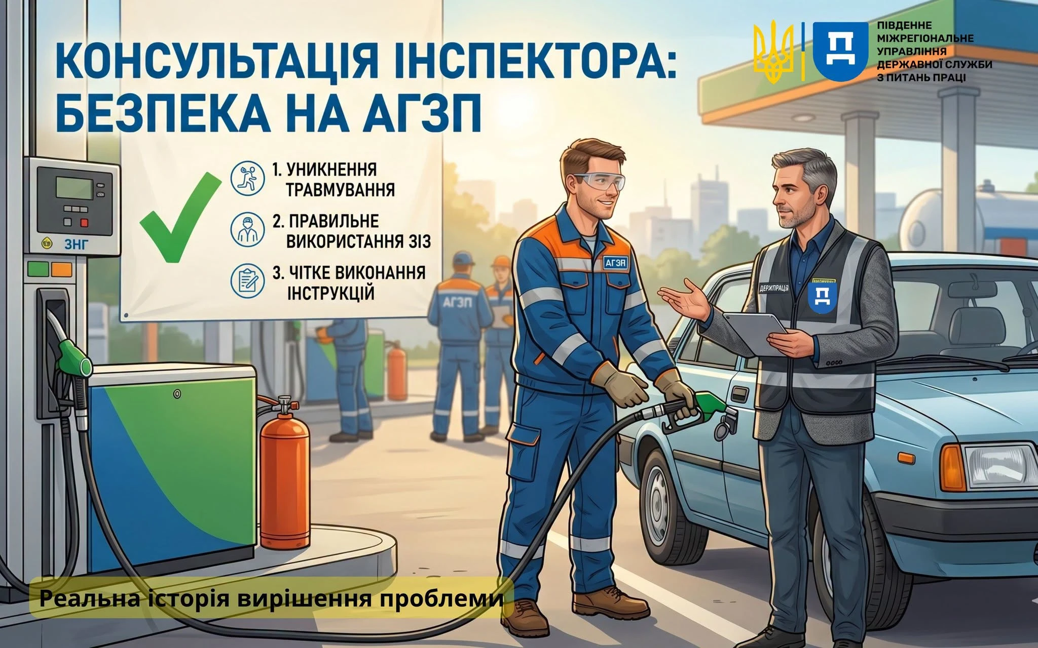 Автогазозаправні пункти: які порушення найчастіше фіксує Держпраці
