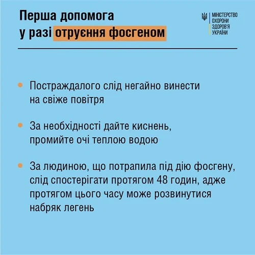 Що робити у разі хімічної атаки або аварії на хімпідприємстві