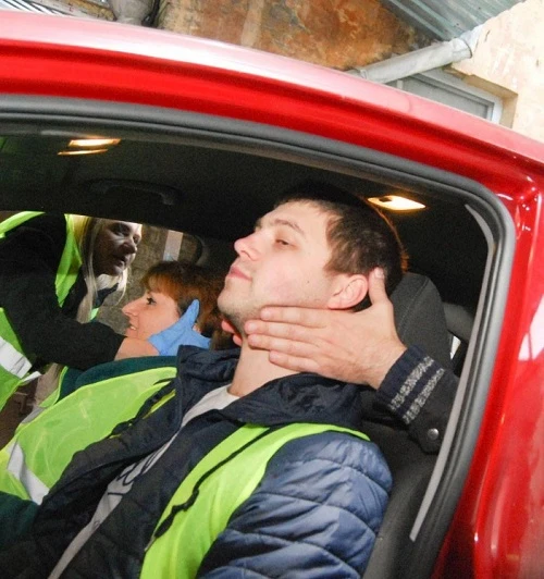 Домедична допомога потерпілому в ДТП