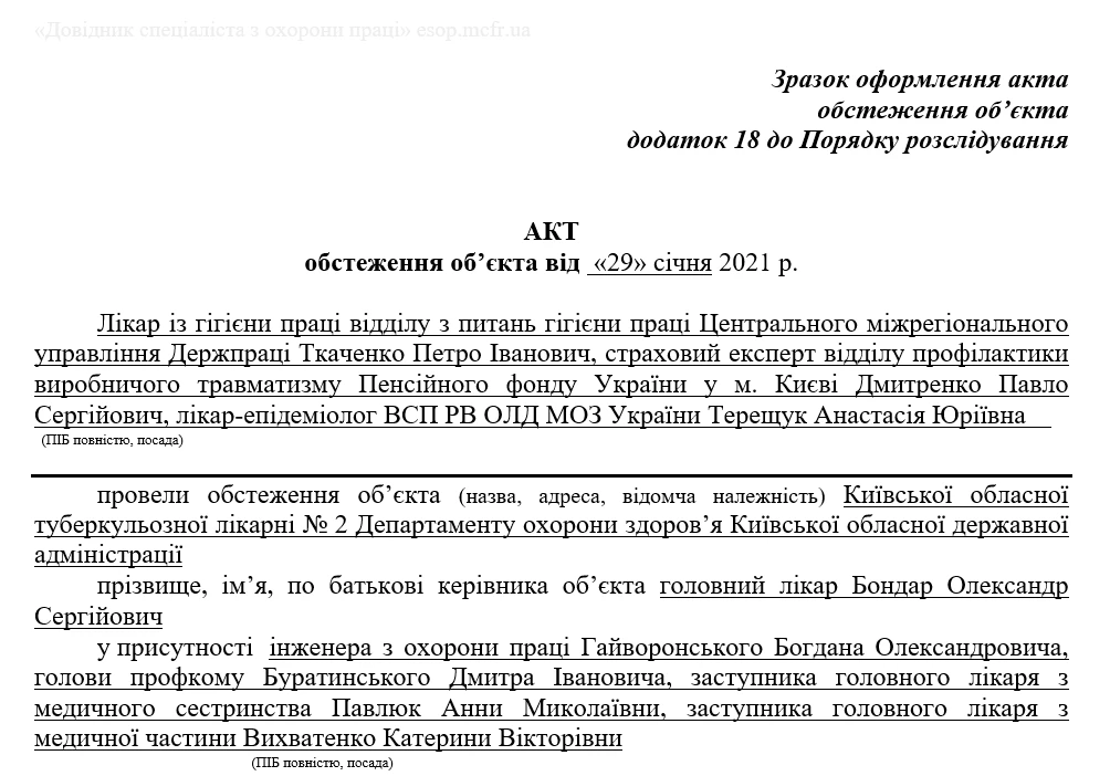 Санітарно-гігієнічна характеристика умов праці