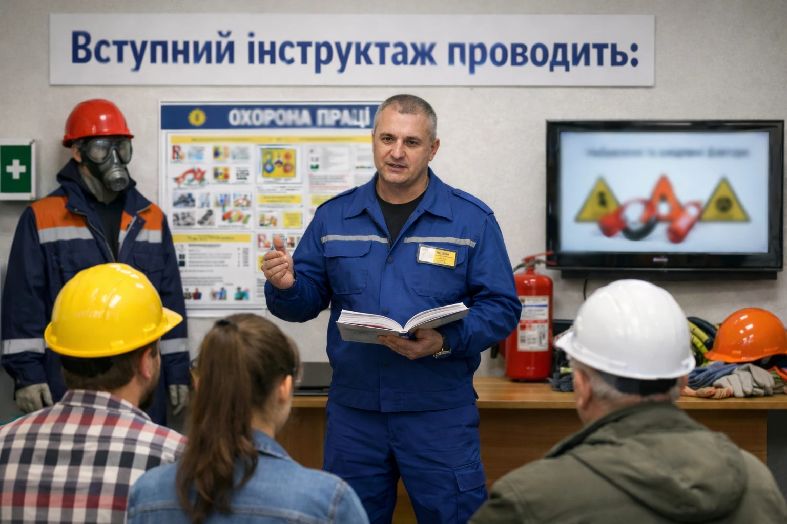 Вступний інструктаж проводить