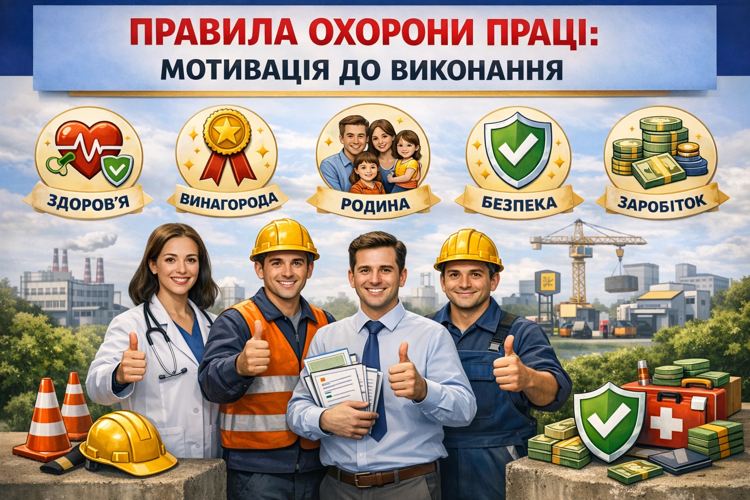 Правила охорони праці: мотивація до виконання