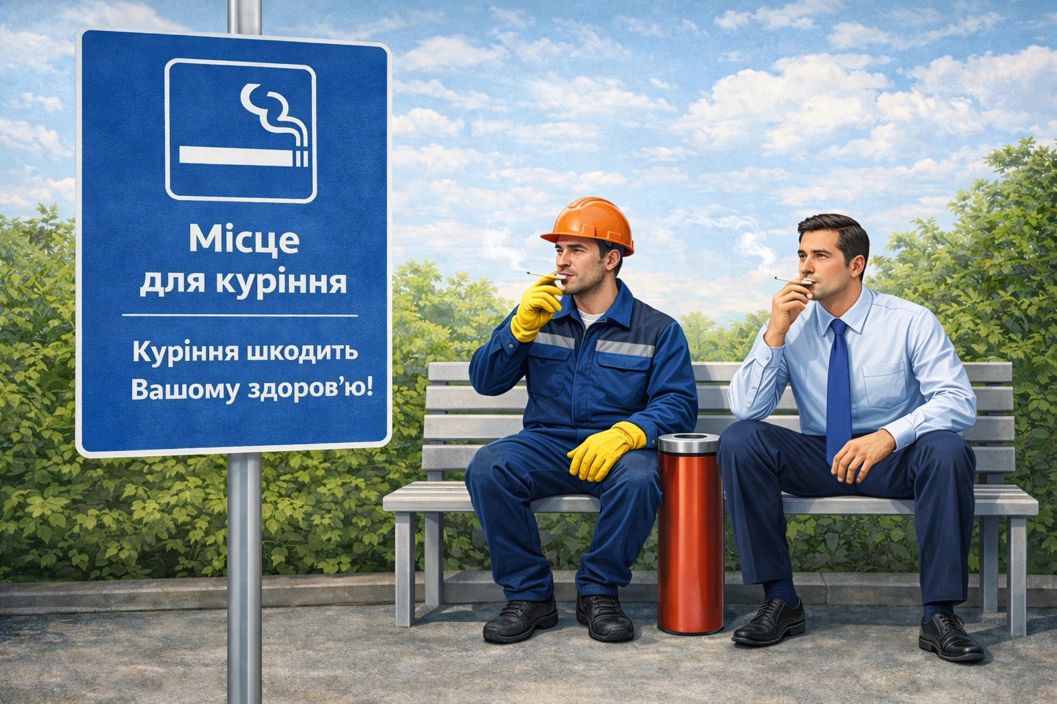 Місце для куріння