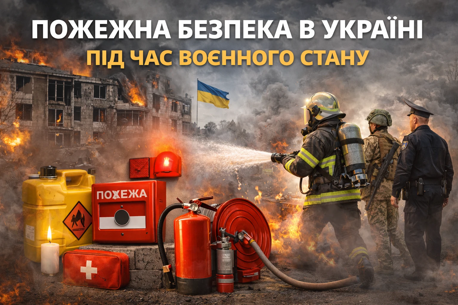 Пожежна безпека під час воєнного стану