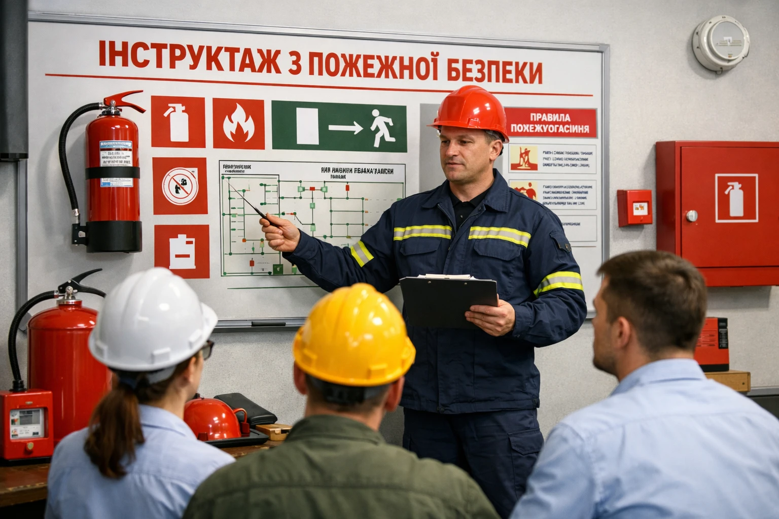 Інструктаж з пожежної безпеки