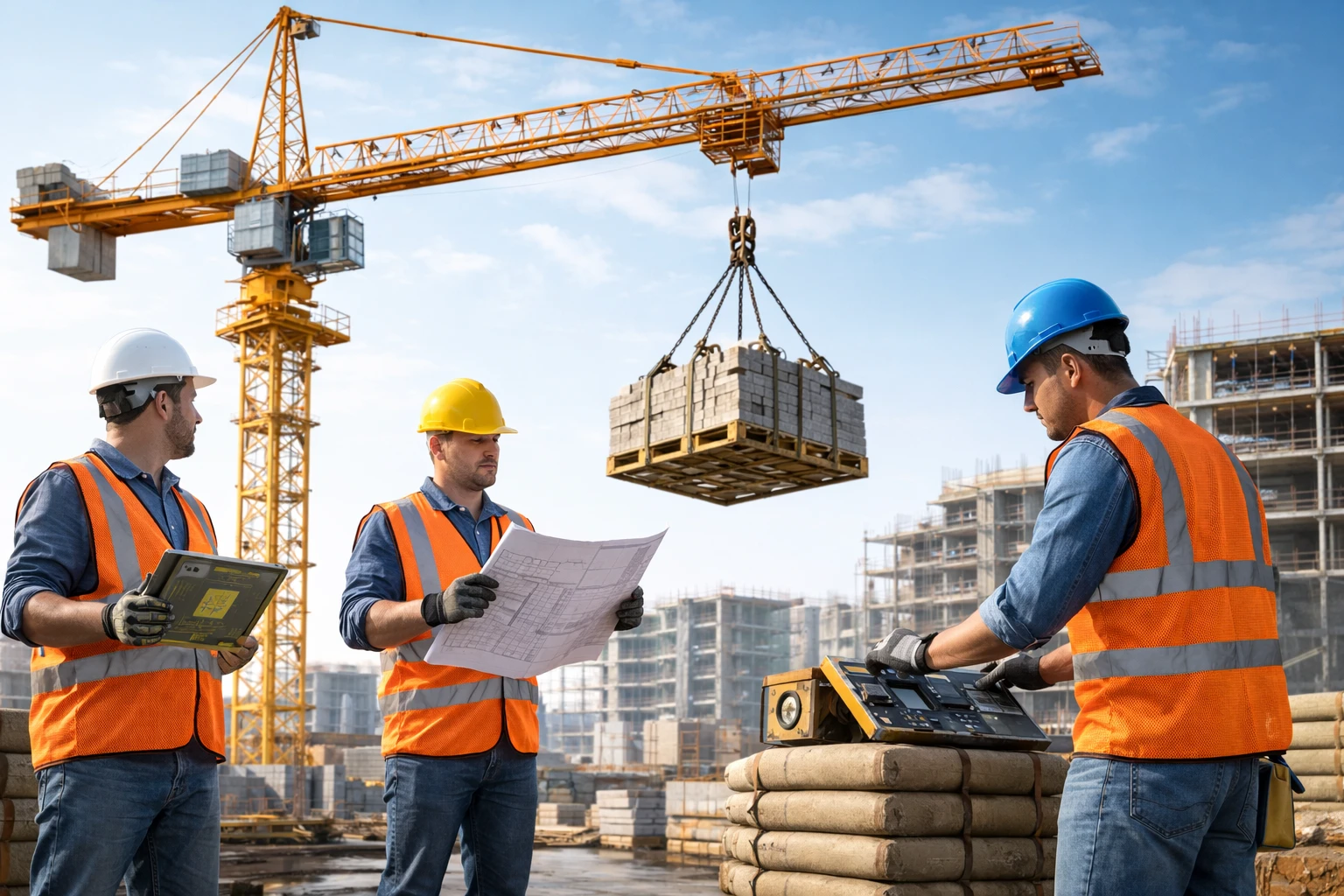 Вимоги безпеки щодо перебування в зоні роботи крана