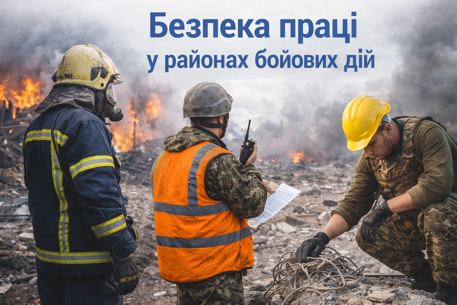 Безпека праці у районах бойових дій